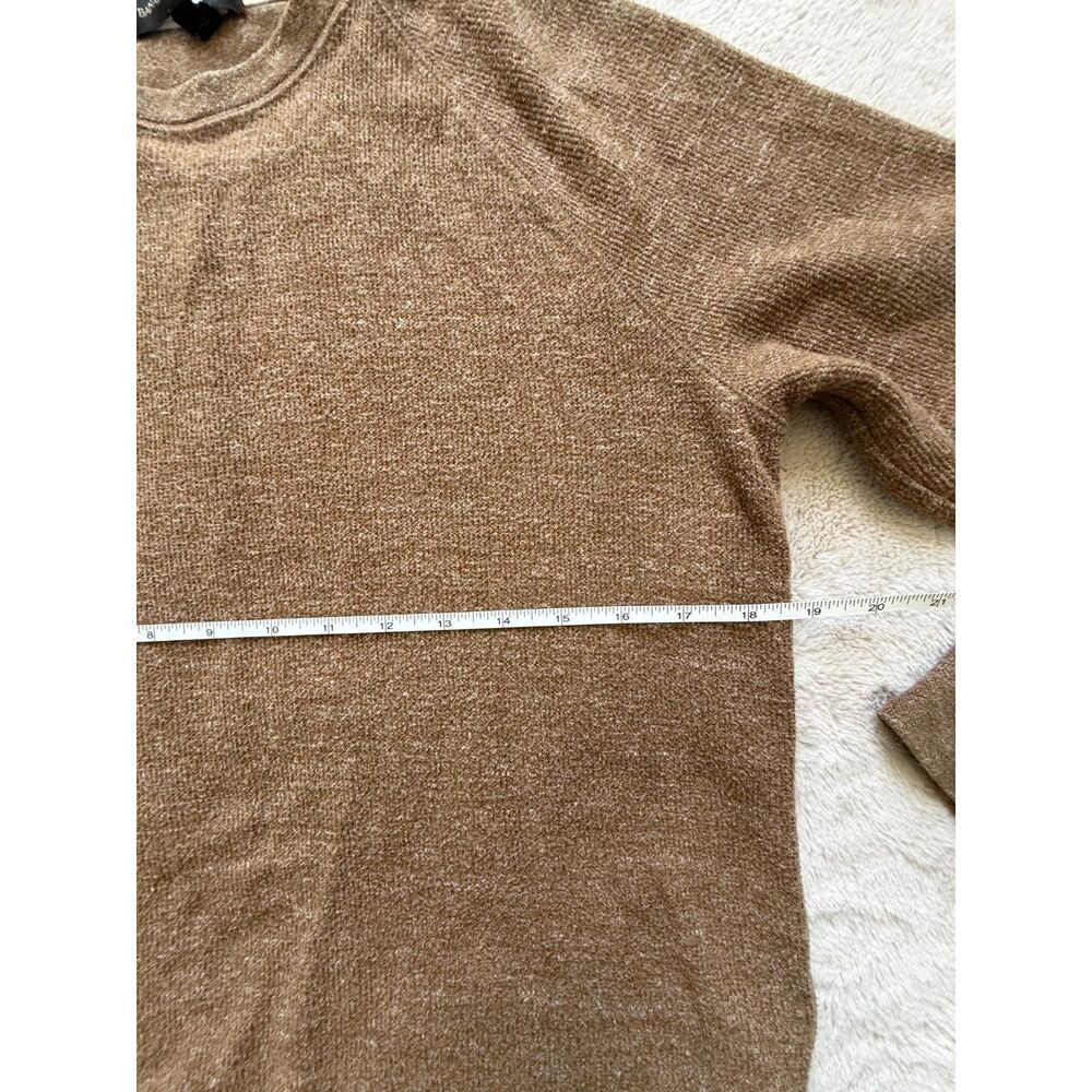 Banana Republic Brown Knit Sweater Women’s Small Soft Cozy Long Sleeve Pullover - Picture 6 of 8